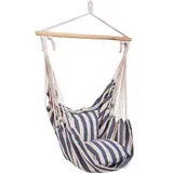 Garden Pleasure Hängesessel TOBAGO weiß, blau, 1 St.