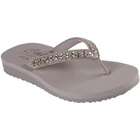 Skechers Damen Cali Meditation Butterfly Garden, Taupe Mitobuck Gem Strass Trim, 36 EU - 36 EU