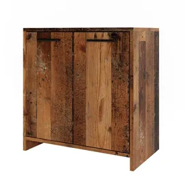 Vicco Waschbeckenunterschrank Kiko 58 x 60 x 33 cm Braun