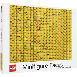 Abrams & Chronicle LEGO Minifigure Faces 1000-Piece Puzzle