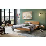 Hasena Lodi, Farbe: -Wildeiche natur, geölt, Metallfarbe: Iron, verschiedene Größen