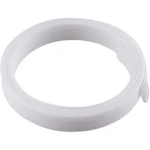 PureMounts Kabelschlauch Polyester 1,80m, weiß