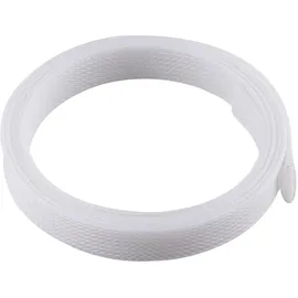 PureMounts Kabelschlauch Polyester 1,80m, weiß