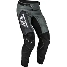FLY RACING Kinetic Jet, Textilhose - Grau/Dunkelgrau/Schwarz / 30