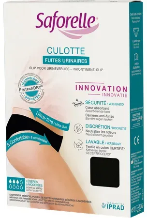 Saforelle Slip Ultra Absorbierend Harninkontinenz Größe 38 1 Stück