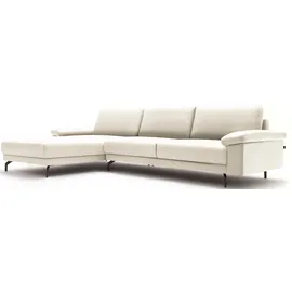 creation by rolf benz Ecksofa "CR.450 elegantes Designsofa mit hohem Sitzkomfort", weiß (perlweiß), B:274cm H:95cm T:178cm, CREATION BY ROLF BENZ, Sofas, Ecksofa