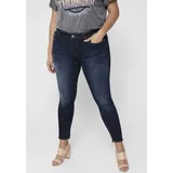ONLY CARMAKOMA Only Carwilly Reg Sk Ank Raw Rea4342noos (15212253) Dark Blue Denim,