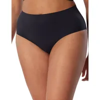 SCHIESSER Damen Maxislip Invisible Soft Taillen-Shapewear, Schwarz_166916, 42 EU