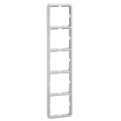 Elso 204504 Rahmen 5-fach FASHION Duro reinweiß