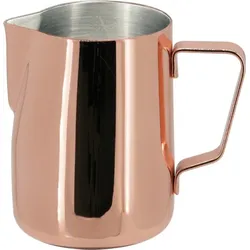Milchkännchen 350ml Glanzbeschichtung Kupfer (Außen)
