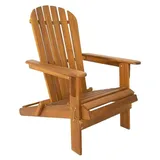 prestige home living outdoor Adirondack Liegestuhl 83 x 69 x 93 cm Braun
