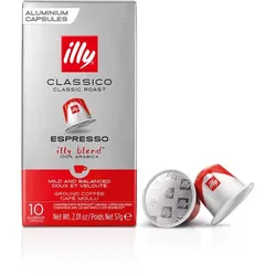 Illy – Kapseln Classico – ILLY:10 Kapseln – Nespresso-kompatible Original Kapseln