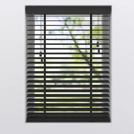 MY HOME Bambus-Jalousie 60 x 130 cm Schwarz