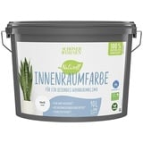 SCHÖNER WOHNEN-Farbe Naturell Wandfarbe Innenraumfarbe  (Weiß, 10 l, Konservierungsmittelfrei)