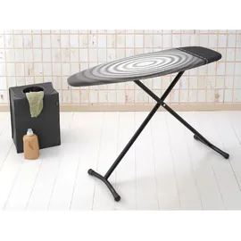 Brabantia Bügeltisch D 135x45 cm mit hitzebeständiger Parkzone Titan Oval (345647)