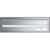 RENZ Frontplatte kombinierbar, eckig, 300 x 110 mm, Edelstahl