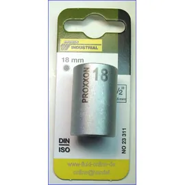 PROXXON 1/2"-Vielzahn-Steckschlüsseleinsatz 12-kant. - 18 mm