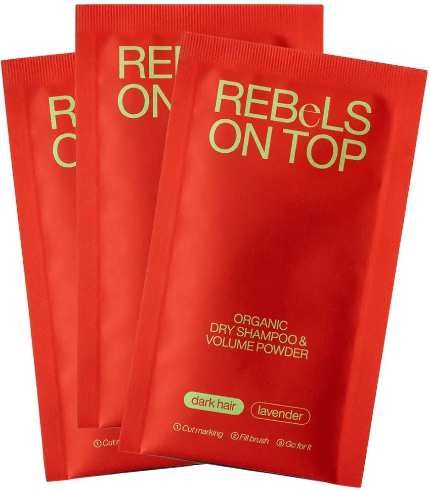 REBeLS ON TOP Trockenshampoo Dark Refill 3x10 g