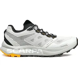 Scarpa Spin Planet Herren Trailrunningschuh white saffron 45,5