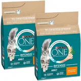 PURINA ONE BIFENSIS Katzenfutter Trockenfutter für Katzen mit Huhn 5,6kg