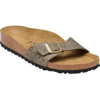 Birkenstock Damen Madrid Synthetics Sandalen (Größe 40, silber)