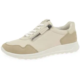 ECCO Damen Flexure Runner W Sneaker, BEIGE/Limestone/Pure White Gold, 42 EU