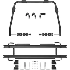 PRO PLUS Deichsel Fahrradträger Schwarz für 2 Fahrräder