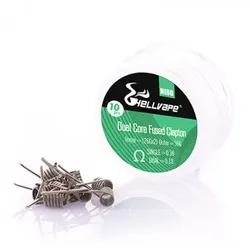 Hellvape – Pre-Built Ni80 Dual Core Fused Clapton Coil 10er Pack