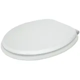 sanicomfort MDF Toiletten WC Sitz Deckel Brille Klodeckel Klobrille Klositz weiß