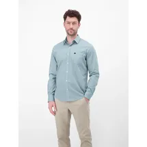 Lerros Langarmhemd mit Karomuster Blau 3XL