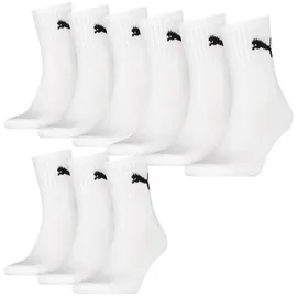 Puma Funktionssocken 9er Pack Weiß 35-38