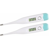 Pearl Fiebermesser: Medizinisches Fieberthermometer mit Fieberalarm, digital, wasserdicht