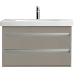 Waschtisch „D-Code“, Form rechteckig 85 × 48,5 cm
