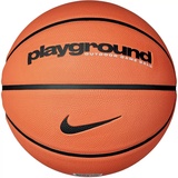 Nike Everyday Playground 8P Basketball 814 amber/black/black 6 (mittelgroß), Bernstein x Schwarz x Schwarz, Einheitsgröße