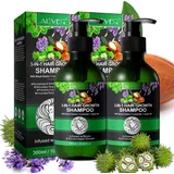 Aliver Haarwachstum Shampoo Rizinus Lavendel Argan 300 ml
