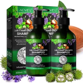 Aliver Haarwachstum Shampoo Rizinus Lavendel Argan 300 ml