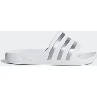 adidas Aqua Adilette Kids Cloud White / Silver Metallic / Cloud White 38