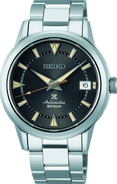 Seiko Prospex Land Automatik the modern re-interpretation" "Alpinist" SPB243J1" - anthrazit,grau,silber - 38mm