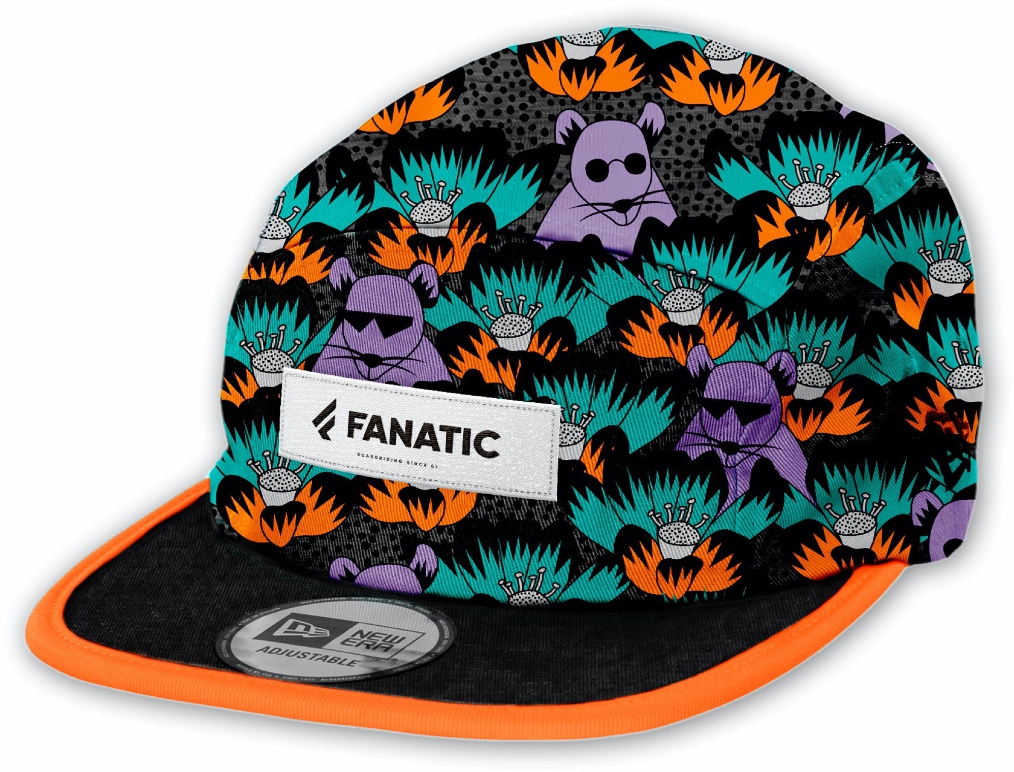 Fanatic Cap Camper Rat Mütze 22 Cappi Schildmütze Kopfbedeckung, Farbe: rat