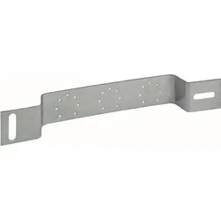 Multitubo Montageschiene aus Stahl verzinkt 76/153mm gebogen