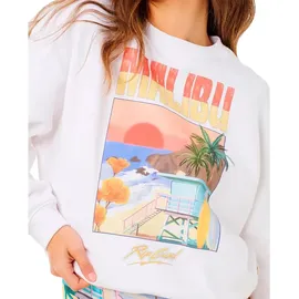 Rip Curl Hayley O O/S Drop Shldr Crew Sweatshirt Weiß XS