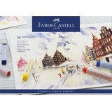 Faber-Castell Softpastellkreide mini Etui sortiert, 36er-Set (128336)