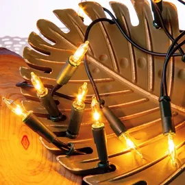 Hellum Lichterkette LED 5,1 m Grün