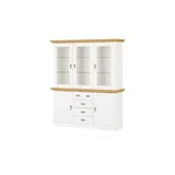 maison bleue Buffet  Florian ¦ weiß ¦ Maße (cm): B: 171,3 H: 202,1 T: 48.0