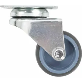 vidaXL 24 Stk. Lenkrollen mit Zwillingsrad 50 mm