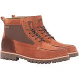 Barbour Lederboot Sheene Moc Toe Schnürstiefel braun 7