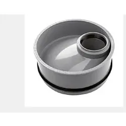 Airfit Abwasser-Innen-Reduzierstück 16050IR DN 160 x 50, für HT und KG-Rohre, aus Polypropylen
