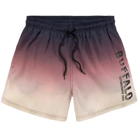 Buffalo Badeshorts Rick orange/schwarz XXL
