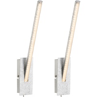 ETC Shop 2er Set LED Wand Lampen Schlaf Gäste