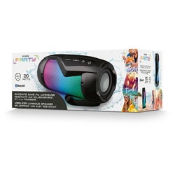BigBen portabler Lautsprecher Party Mini IP Disco Licht LED AU384796 Portable-Lautsprecher